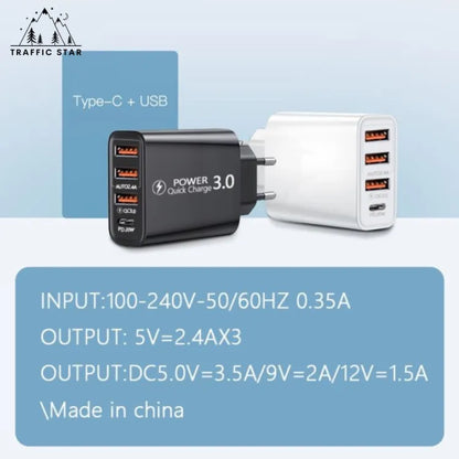 USB Type C Charger Fast Charge 3.0