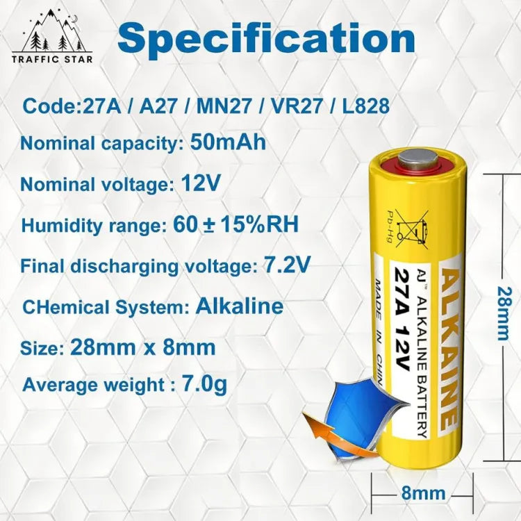 GP 23A/27A 12V High Voltage Alkaline Door Bell Battery 1pcs/5pcs