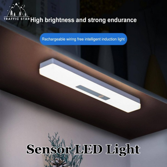 Wall Mount Rechargeable Sensor LED Light Bar 210mm