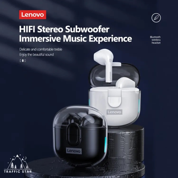 Lenovo LP12 Bluetooth Wireless HIFI Stereo Sound TWS Earbuds