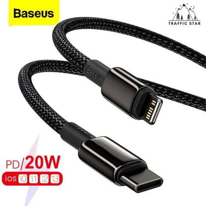 Baseus PD 20W Fast Charing Type C to Ligntening Data Cable