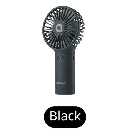 Cute Mini Fan, Portable Fan, Adjustable 3 Gear Wind Speed