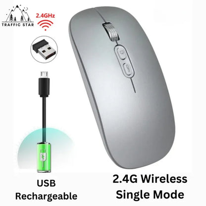 M103 Wireless Silent Mouse (Single Mode)Built in Battery Rechargeable DPI Adjustable