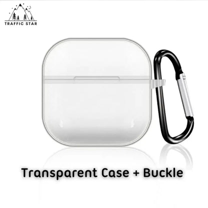 Lenovo LP40 Transparent Case and Buckle (LP40 Pro နားကြပ်အိမ် ကာဗာ အကြည်ရောင်)