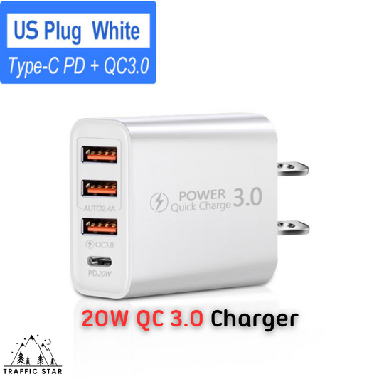 USB Type C Charger Fast Charge 3.0