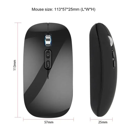 M103 Wireless Silent Mouse (Single Mode)Built in Battery Rechargeable DPI Adjustable