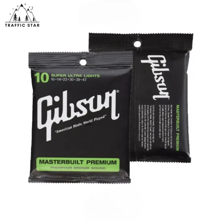 Gibson Acoustic Guitar Strings, Complete Set, 6 strings