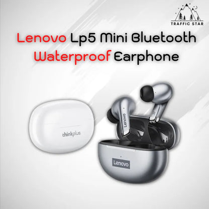 Lenovo LP5 Waterproof Headsets HiFi Music Earbuds Wireless Headphones Bluetooth Earphones