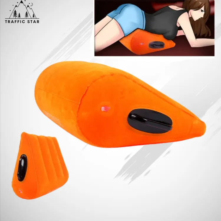 Inflatable Triangular Pillow Multi-Function Hugging Pillow