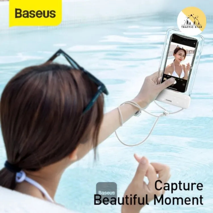 Baseus Waterproof Bag and Phone Case IPX8 - 7.2 Inches