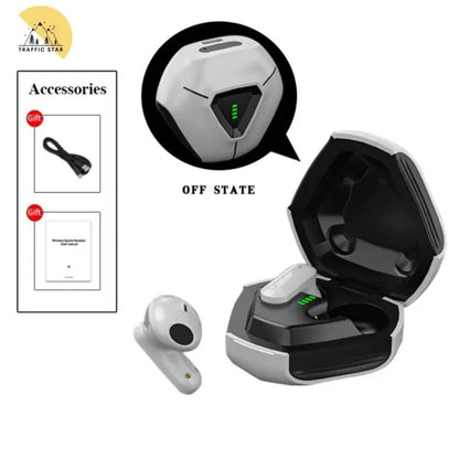 LY09 Bluetooth 5.2 Wireless Headset, Waterproof Earphones