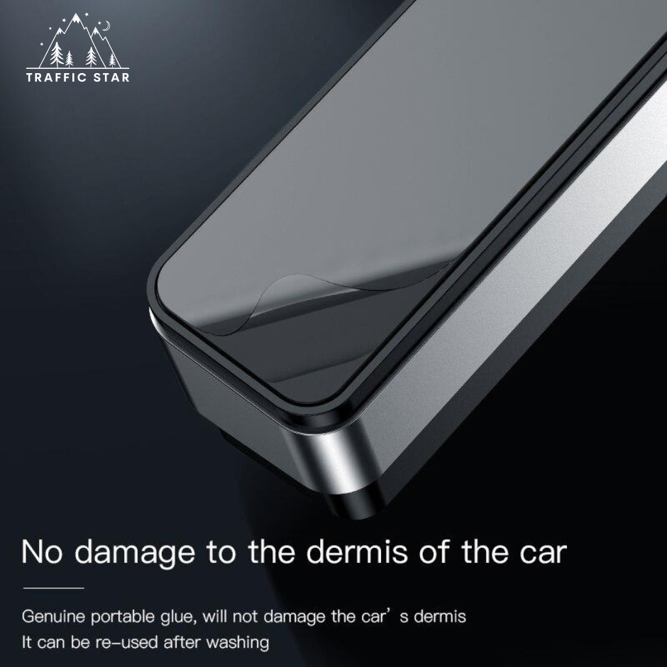 Baseus Alloy Car Temporary Parking Card Telephone Number Holder Number Plate Car Luminious Car Accessories