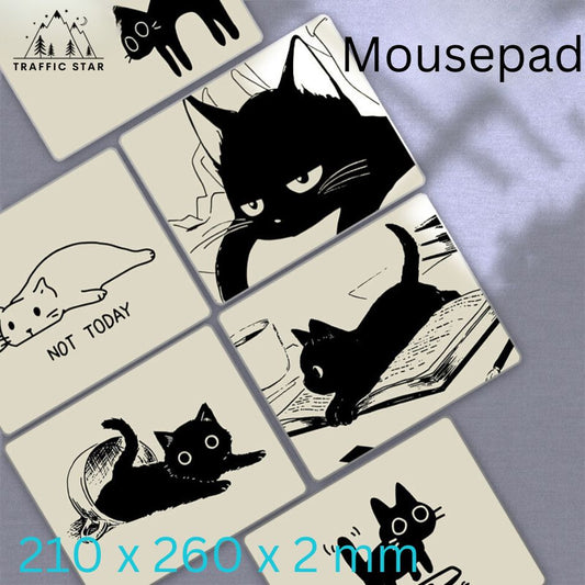 Cat Design Office  Mousepad