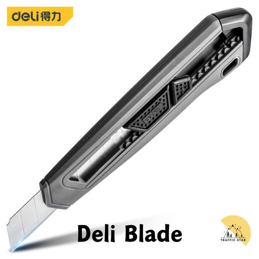 Deli Auto-lock Blade Push Button Design