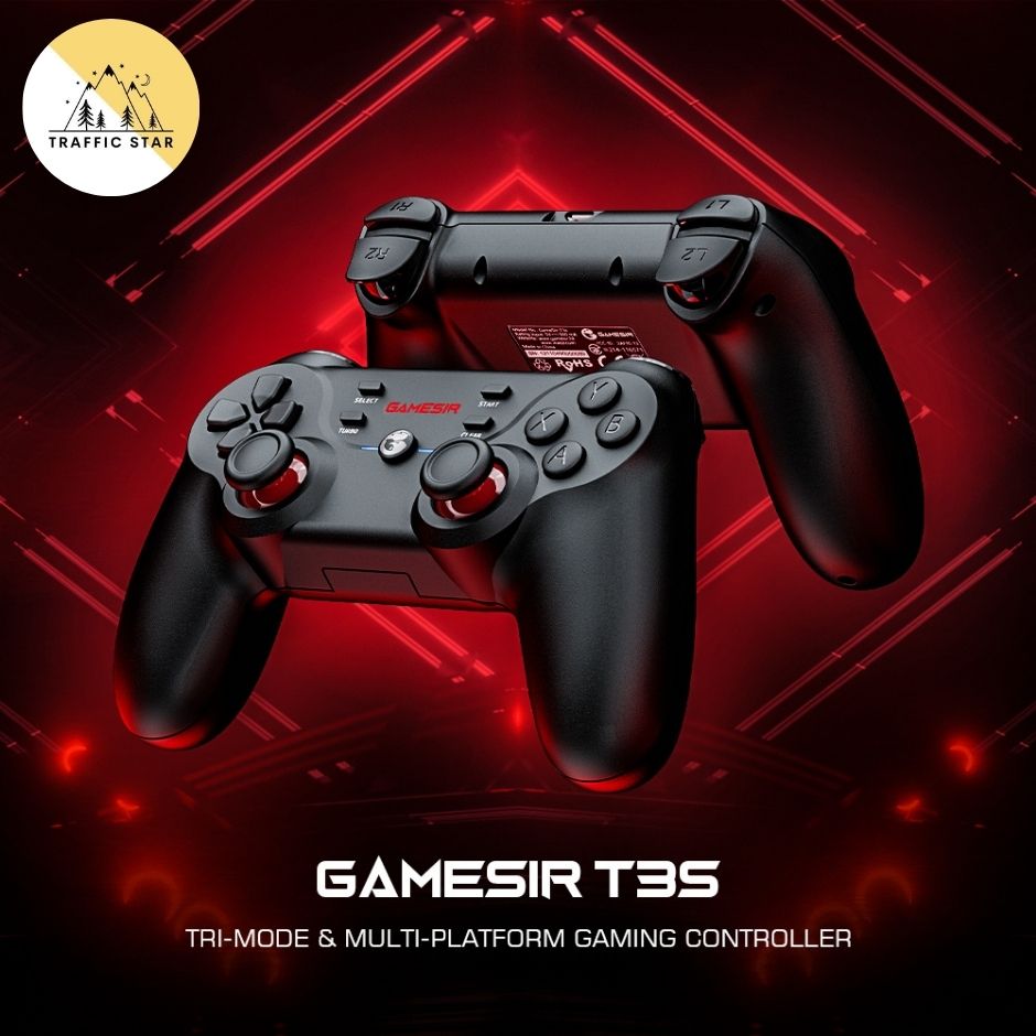 GameSir T3s Bluetooth 5.0 Wireless Gamepad Switch Game Controller For Android, PC, iOS