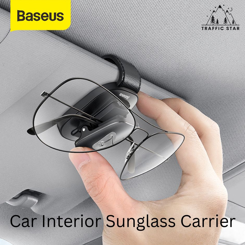 Baseus Vehicle Eyeware Holder Clip, Business Card Holder Hook With Installation Clip