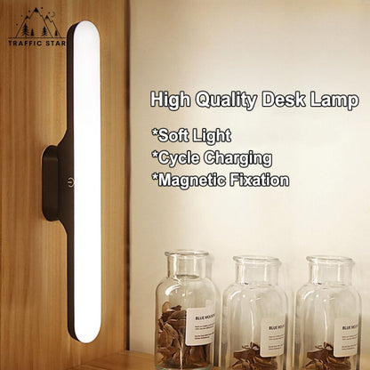 Table Lamp USB Rechargeable 3 Color  LED Light Magnetic Desk Lamp