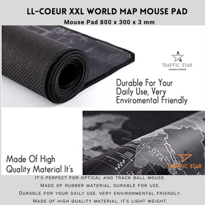 Extra Large Mouse Pad Old World Map Gaming / Office Mousepad