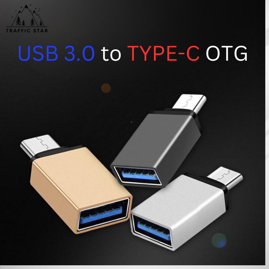 USB Type-A to Type-C OTG Connector
