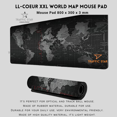 Extra Large Mouse Pad Old World Map Gaming / Office Mousepad