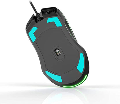 FAMI MG106 Gaming Mouse 7 Buttons, Adjustable 8000 DPI